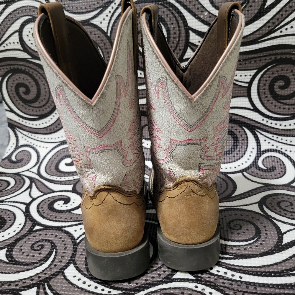 Girls Shyanne Cowgirl Boots - Picture 4 of 7